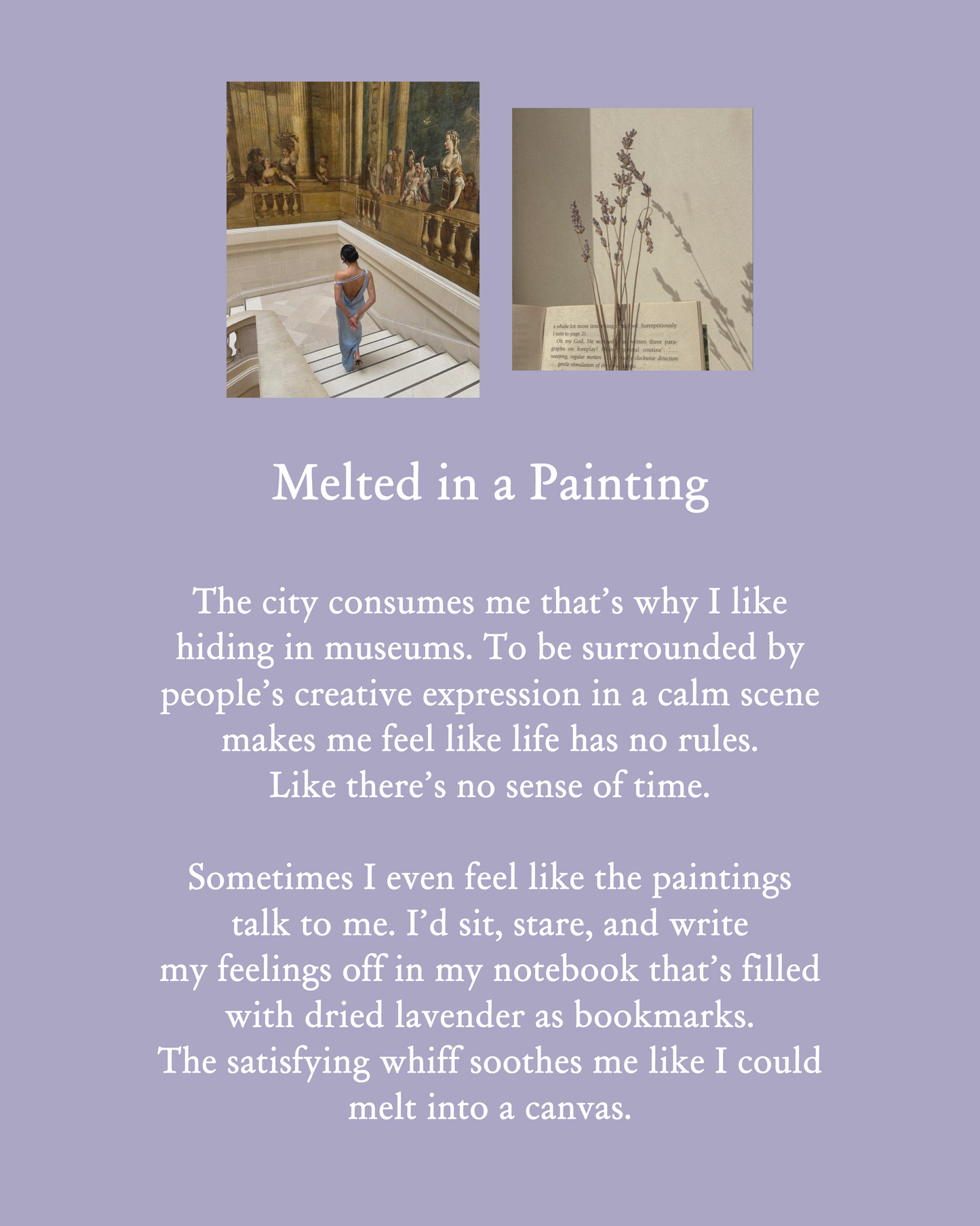 Melted in a Painting ᭼ Scented Candle